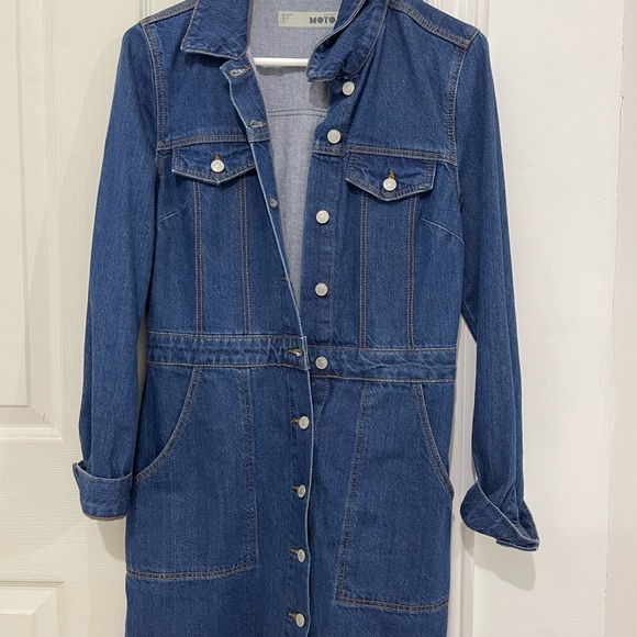 TopShop Button up Dress - Picture 1 of 1